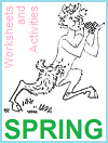Spring Season Worksheets and Activities