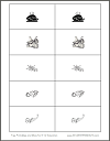 Thanksgiving Memory-style Printable Card Game for Kids (Grades 1-4)