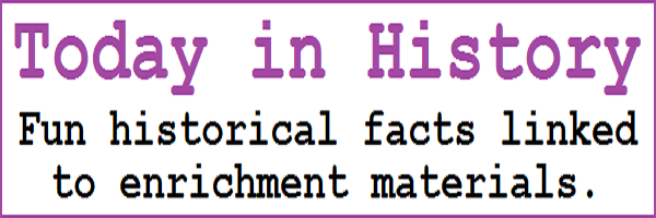 Today in History Calendars: Learning about historical events that happened on a specific date can make history more relevant to students' lives. They can see how past events have shaped the world they live in today. 