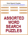 Assortment of Word Search Puzzles