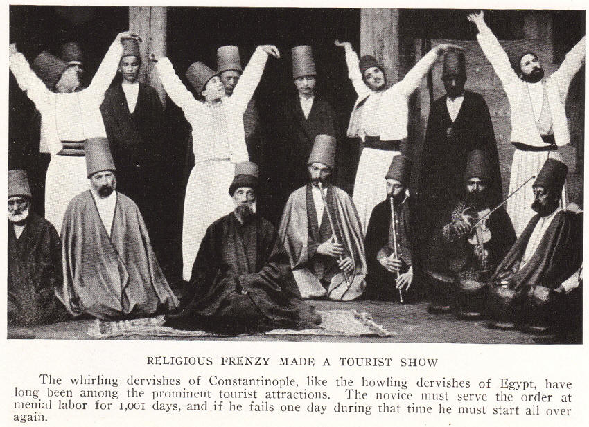 Whirling Dervishes of Istanbul, Turkey