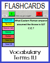 Vocabulary Terms 11.1 Interactive Flashcards