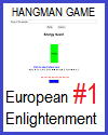 European Enlightenment Energy Saver Quiz Game #1