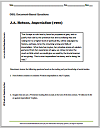D.A. Hobson on Imperialism (1902) DBQ Worksheet