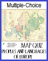 Map Quiz on the Peoples and Languages of Europe