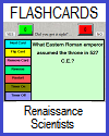 Renaissance Scientists Interactive Flashcards
