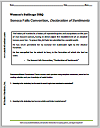 DBQ/Examining Primary Sources - Seneca Falls Convention, Declaration of Sentiments