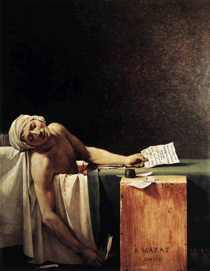 The Death of Marat by David