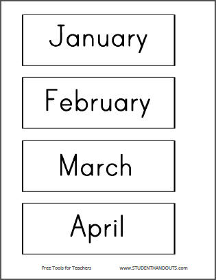 DIY Bulletin Board Calendar - Free printables and instructions.