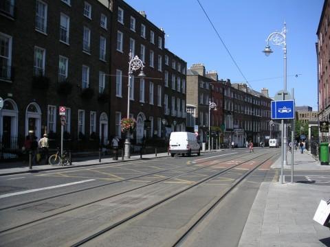 Street Scene in Dublin, Ireland
