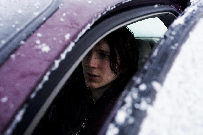 Paul Dano in a car scene from For Ellen (Tribeca Film, 2012).