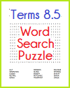 Vocabulary Word Search Puzzle 8.5