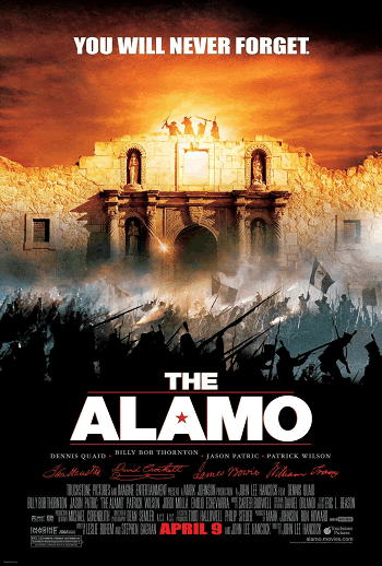 The Alamo (2004) - Movie review and guide for history educators.