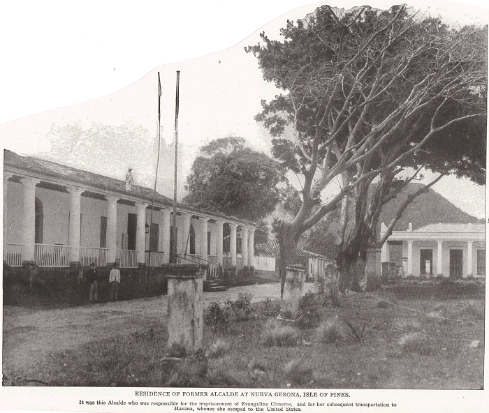 RESIDENCE OF FORMER ALCALDE AT NUEVA GERONA, ISLE OF PINES (ISLA DE LA JUVENTUD)