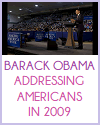 Barack Obama Addressing Americans in 2009