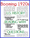 The Booming 1920s Reading with Questions