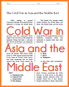 Cold War in Asia and the Middle East Reading with Questions