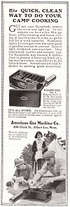 Kampkook No. 3 Antique Ad, 1922