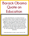 Barack Obama Quote on Education