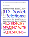 U.S.-Soviet Relations Reading with Questions