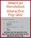 American Revolution Interactive Pop Quiz