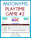 Antonyms Playtime Game II