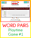 Word Pairs Playtime Game I