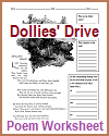 Dollies' Drive Poem Worksheet