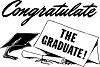 congratulate the graduate signage jpg png svg