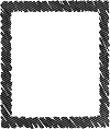 sketched letter frame