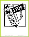 Stop Sign Traffic Light