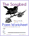 The Songbird Poem Worksheet