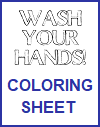Wash Your Hands Worksheets for Kids