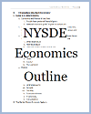 NYSDE Economics Outline