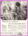 Packer's Tar Soap Ad from 1922