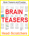 Printable Brain Teasers and Head Scratchers for Kids and Adults