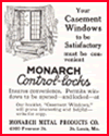 Monarch Control-locks Antique Ad