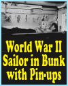 Sailor in Bunk with Pin-ups Sailor in Bunk with Pin-ups