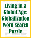 Living in a Global Age Word Search Puzzle