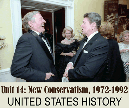 New Conservatism, 1972-1992 - Free teaching materials for American History classes.