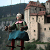 Marionette at a castle
