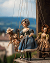 Women marionettes