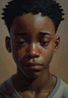 Boy crying