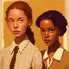 Two girls