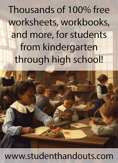 Free Educational Materials for K-12 Teachers and Students of All Subjects