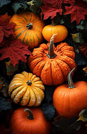 pumpkins galore