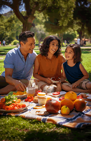 family picnic summer junior size dashboard