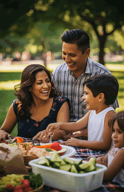 familia picnic summer dashboard