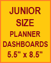 Junior-sized Dashboards (5.5" x 8.5") Free to Print
