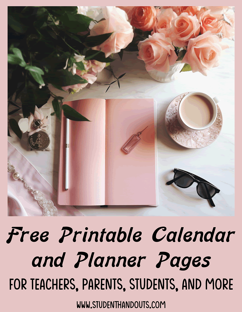 Free printable calendar and planner pages. DIY or supplement your junior size discbound notebook journal, Happy Planner, Hobonichi Techo or Weeks, Traveler's Notebook, letter size hole-punch system, and so much more. All free to print (downloadable PDF files).